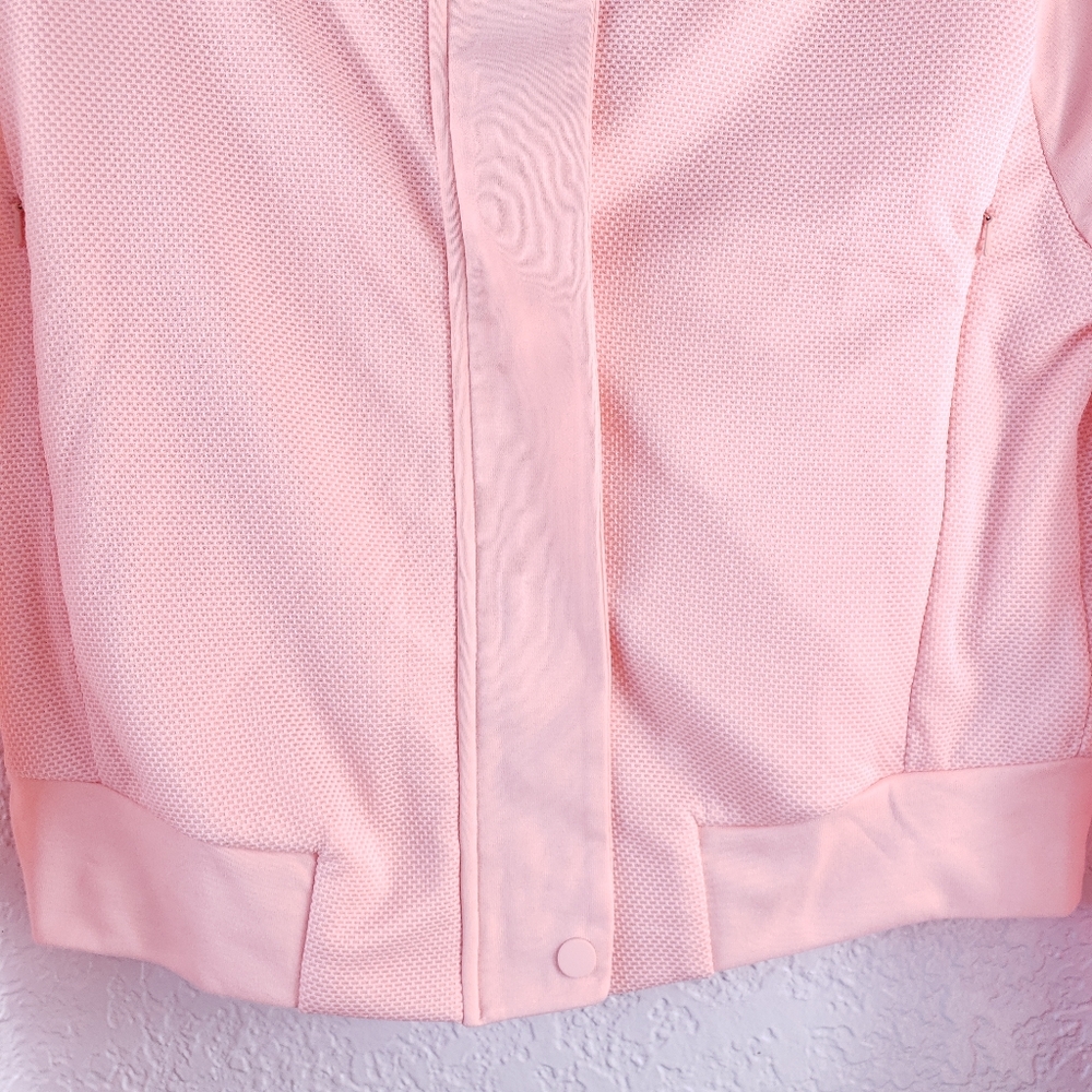 ADIDAS Bomber Jacket | Three Stripes Hazel Coral S - Picture 5 of 12